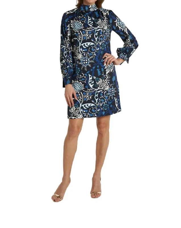 Fashion Forward, Function First Emery Dress In Frolic Black