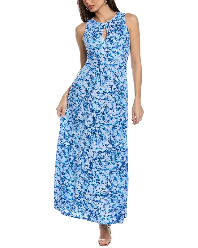 Elegant Fashion London Times Keyhole Maxi Dress