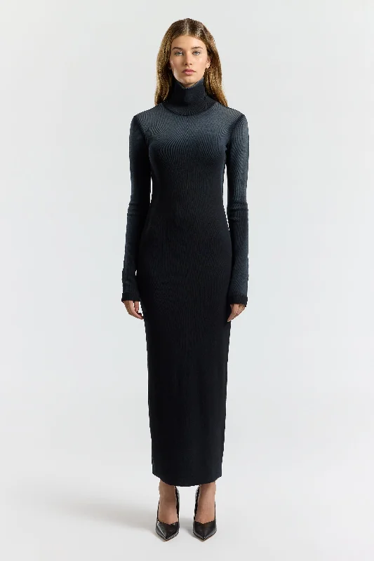 Discount Price Verona Turtleneck Maxi Dress