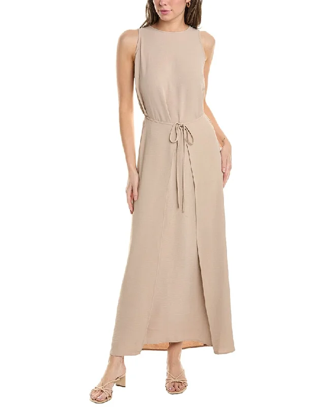 Trendy Women's Apparel for All Seasons Vince Camuto Wrap Front Maxi Dress