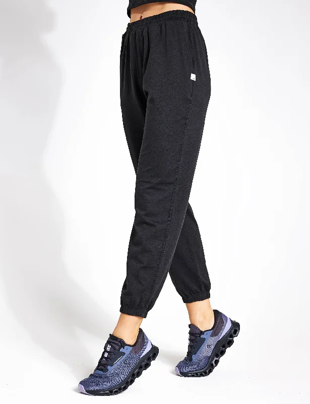 Women's Fashion Clothing Boyfriend Jogger - Black Heather