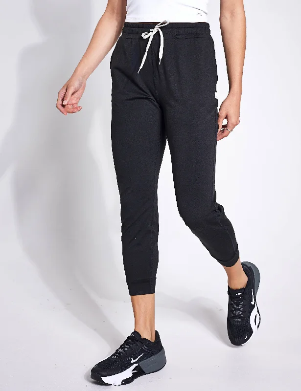 Exclusive Women's Fashion Collection Performance Jogger - Black Heather